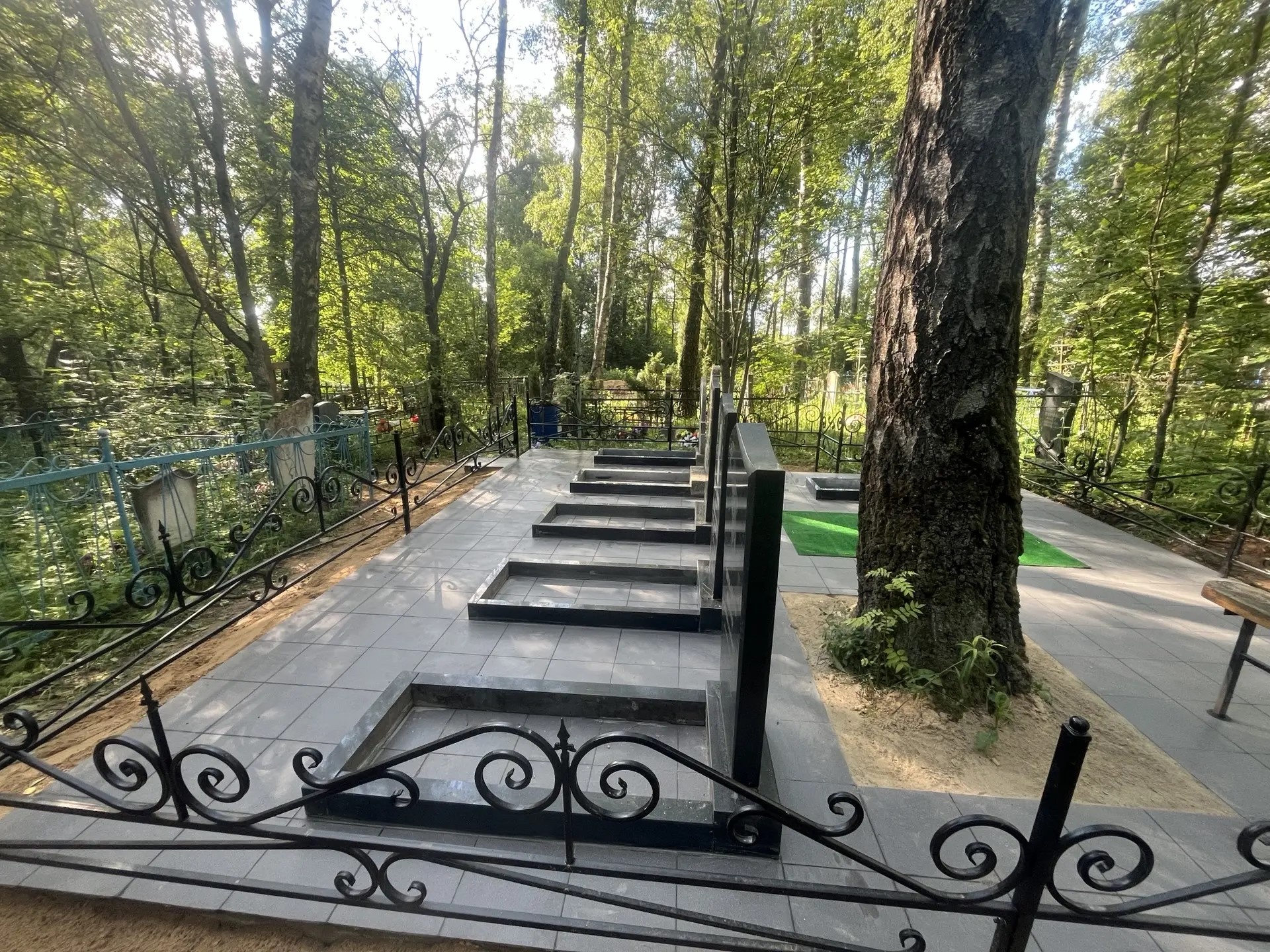 Благоустройство могил